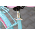 Dámsky retro bicykel 26" Lavida 1-prevodový modrá ružové kolesá